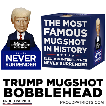 Trump Mugshot Bobblehead