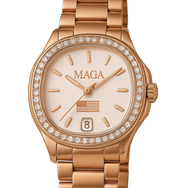 Rose Gold MAGA Watch