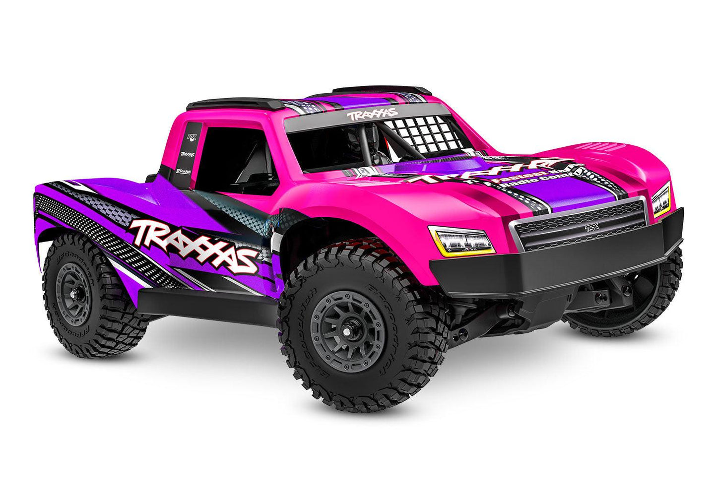 Traxxas Mini Slash Brushless 1/16 4WD RTR Short Course Truck Pink