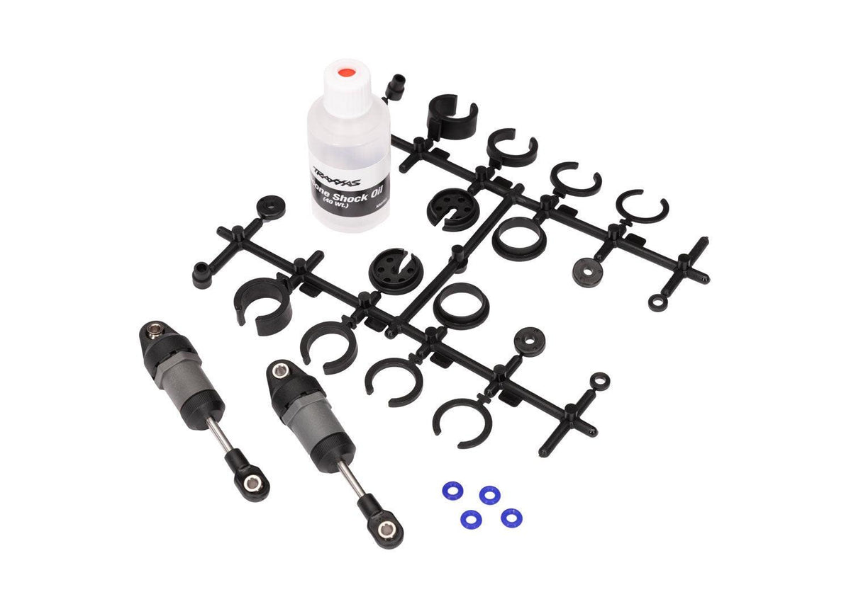 Traxxas 10860 Short Gray Ultra Shocks with Springs Mini Slash / Mini Rally