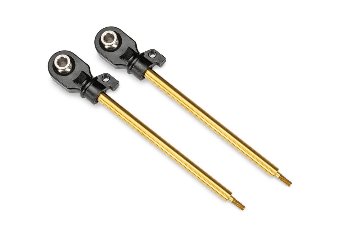 Traxxas 10964T 110 mm GT-Maxx TiN-Coated Steel Shock Shafts (2)