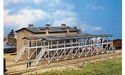 Walthers Cornerstone 933-3245 N Ice House & Icing Platform Kit