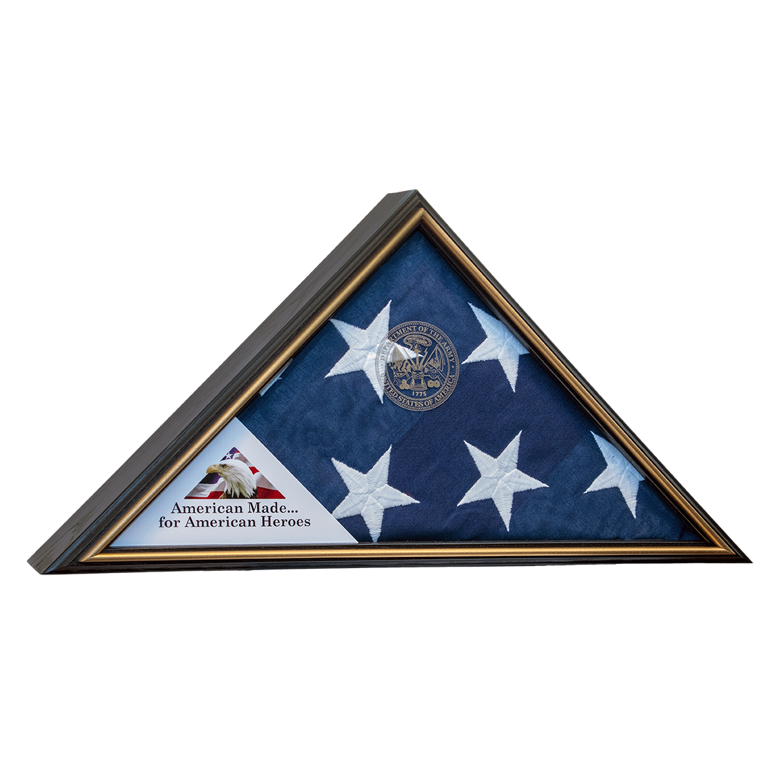Tributary Flag Case - Army Flag Display Case