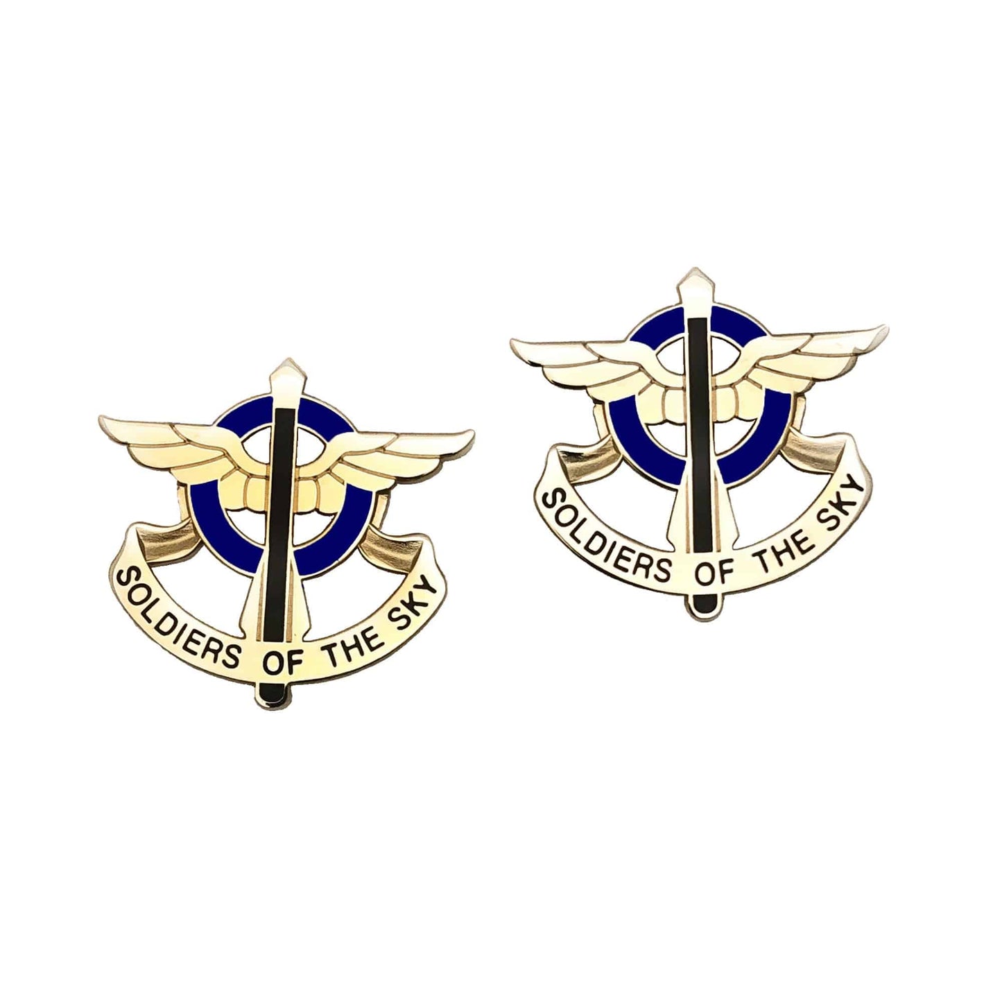 U.S. Army 10th Aviation Regiment Unit Crest (Pair)