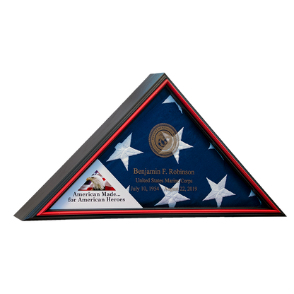 Tributary Flag Case - Air Force Flag Display Case