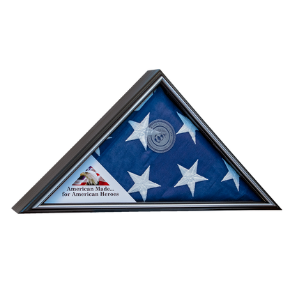 Tributary Flag Case - Army Flag Display Case