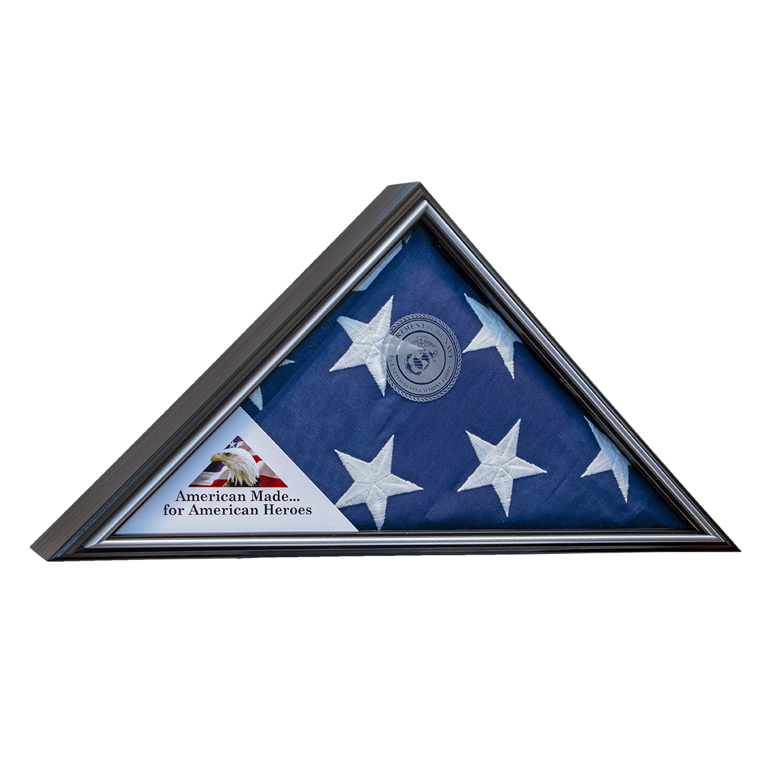 Tributary Flag Case - Marine Corps Flag Display Case
