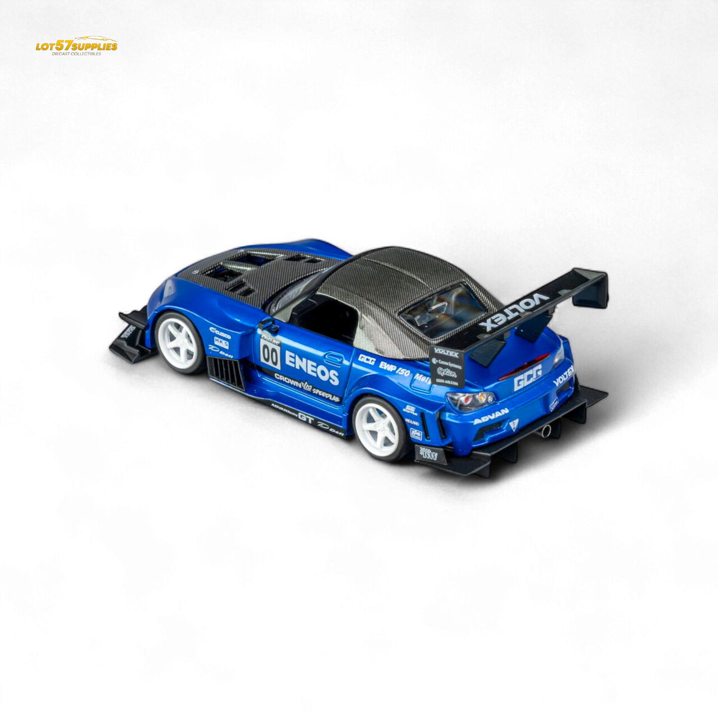 (Pre-Order) MicroTurbo S2000 ENEOS #00 TOP FUEL - Candy Blue 1:64