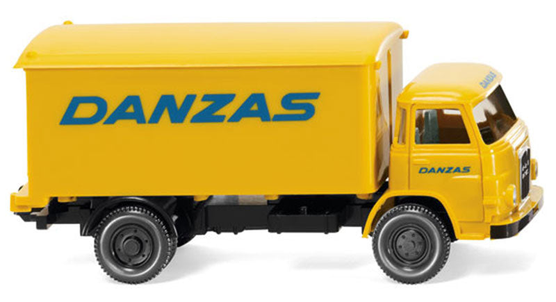 Wiking 054004 1/87 Scale Danzas - 1960 Man 415 Box Truck High