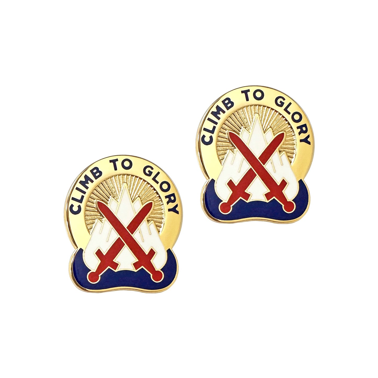 U.S. Army 10th Mountain Division Unit Crest (Pair)