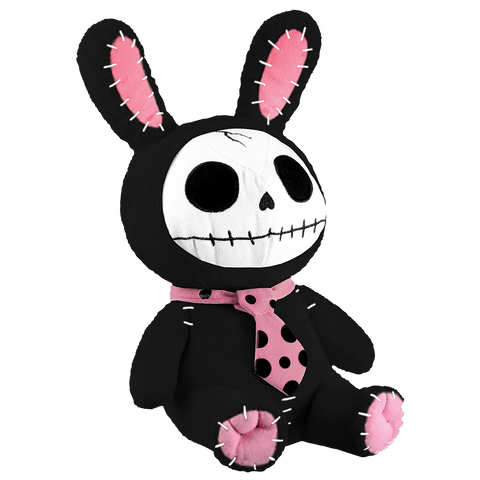 Furrybones Black Bun-Bun Plush