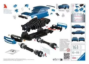 Puzzle: 3D Puzzle - Dodge Challenger SRT® Hellcat Redeye Widebody