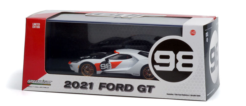 Greenlight 86192 1/43 2021 Ford GT #98 Daytona MKII Tribute