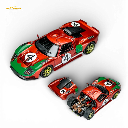 (Pre-Order) Rhino Model RM Ford GT40 - Le Mans Livery 1:64
