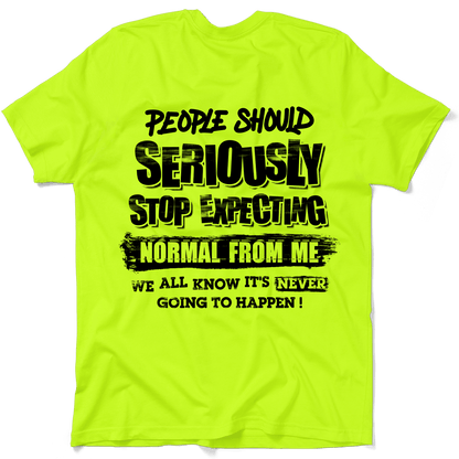 Should Stop Expecting - Safety Yellow Shirts