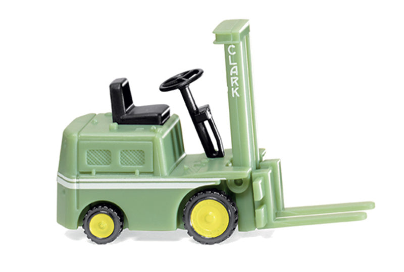 Wiking 117101 1/87 Clark Forklift, Pale Green