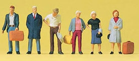 Preiser 79187 N Scale Pedestrians Standing Travellers