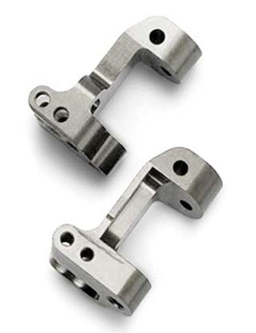 Traxxas 5532X Blue Aluminum Caster Blocks, Left & Right (Jato)