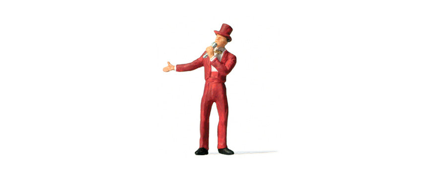 Preiser 29063 HO Scale Circus Ring Master Figure