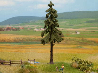 Noch 21924 All Scale High-Trunk Weathered Spruce Tree, 5-3/4 in.