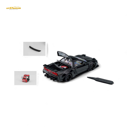 (Pre-Order) Microturbo NSX-R WideBody - Gloss Black 1:64