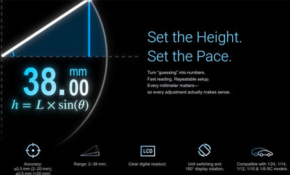 SkyRC 500049 Digital RC Ride Height Gauge