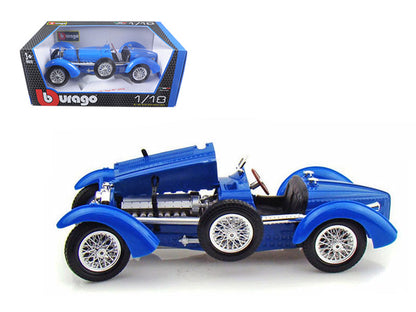 1934 Bugatti Type 59 Blue 1/18 Diecast Model Car by Bburago  free shipping USA