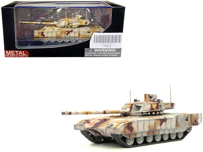 Russian T14 Armata MBT (Main Battle Tank) Multi-Desert Camouflage "Armor Premium" Series 1/72 Diecast Model by Panzerkampf  free shipping USA