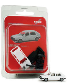Herpa 12195 HO Scale Volkswagen Golf 4-Door Wagon - Minikit -- Various Colors