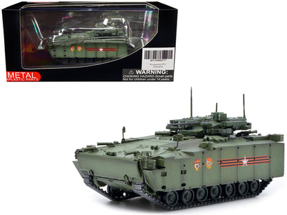 Russian (Object 695) Kurganets-25 Infantry Fighting Vehicle with Four Kornet-EM Guided Missiles - Moscow Victory Day Parade 1/72 Diecast Model by Panzerkampf  free shipping USA