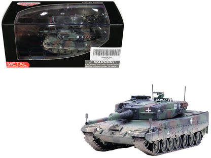 Leopard 2A4 Main Battle Tank with Snorkel "3-Tone Camouflage" Ukrainian Army "Armor Premium" Series 1/72 Diecast Model by Panzerkampf  free shipping USA