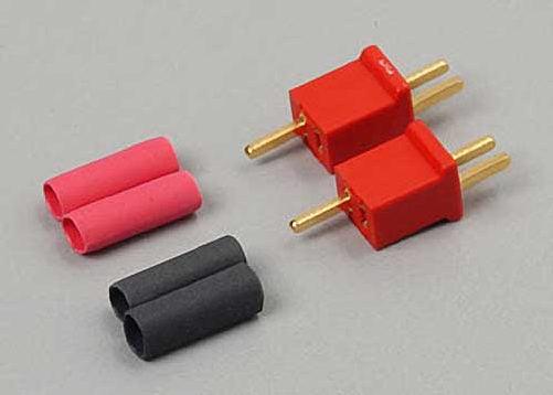 W.S. Deans 1222 Micro 2R Plug Connector w/ shrink wrap