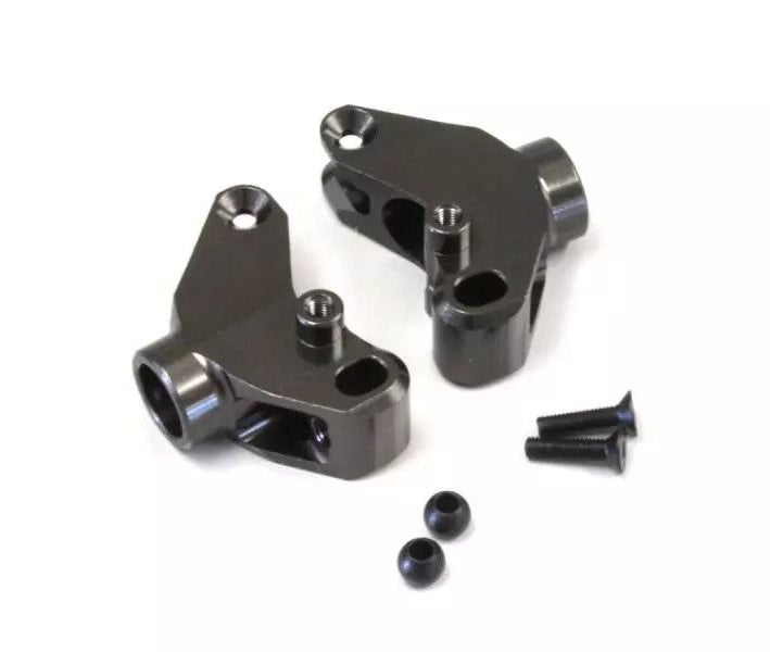 Kyosho OTW117GMC Aluminum Rear Hub Carrier Gunmetal Optima Javelin Turbo Optima