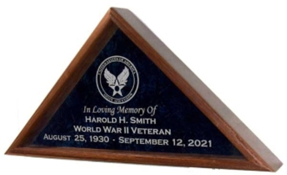 Flag Display Case Air Force.