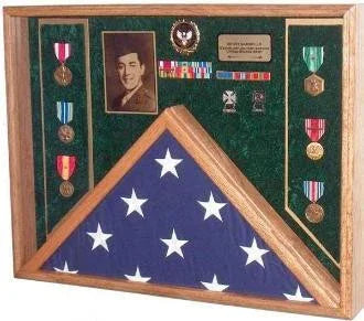 Awards, Flag Display Case - Size 5'x9.5'
