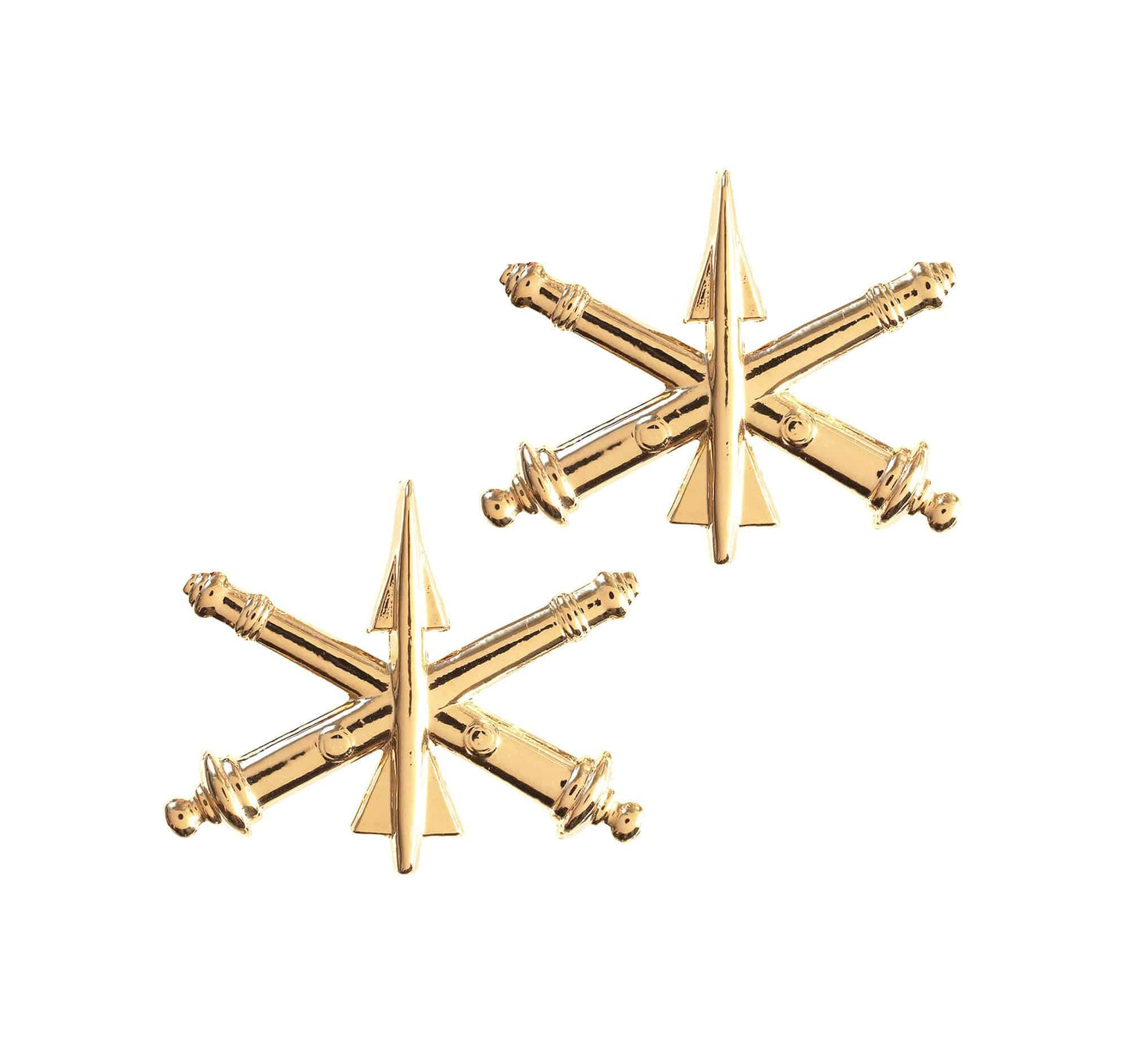 U.S. Army Air Defense Artillery Officer Branch STA-BRITE® Pin-on (pair)