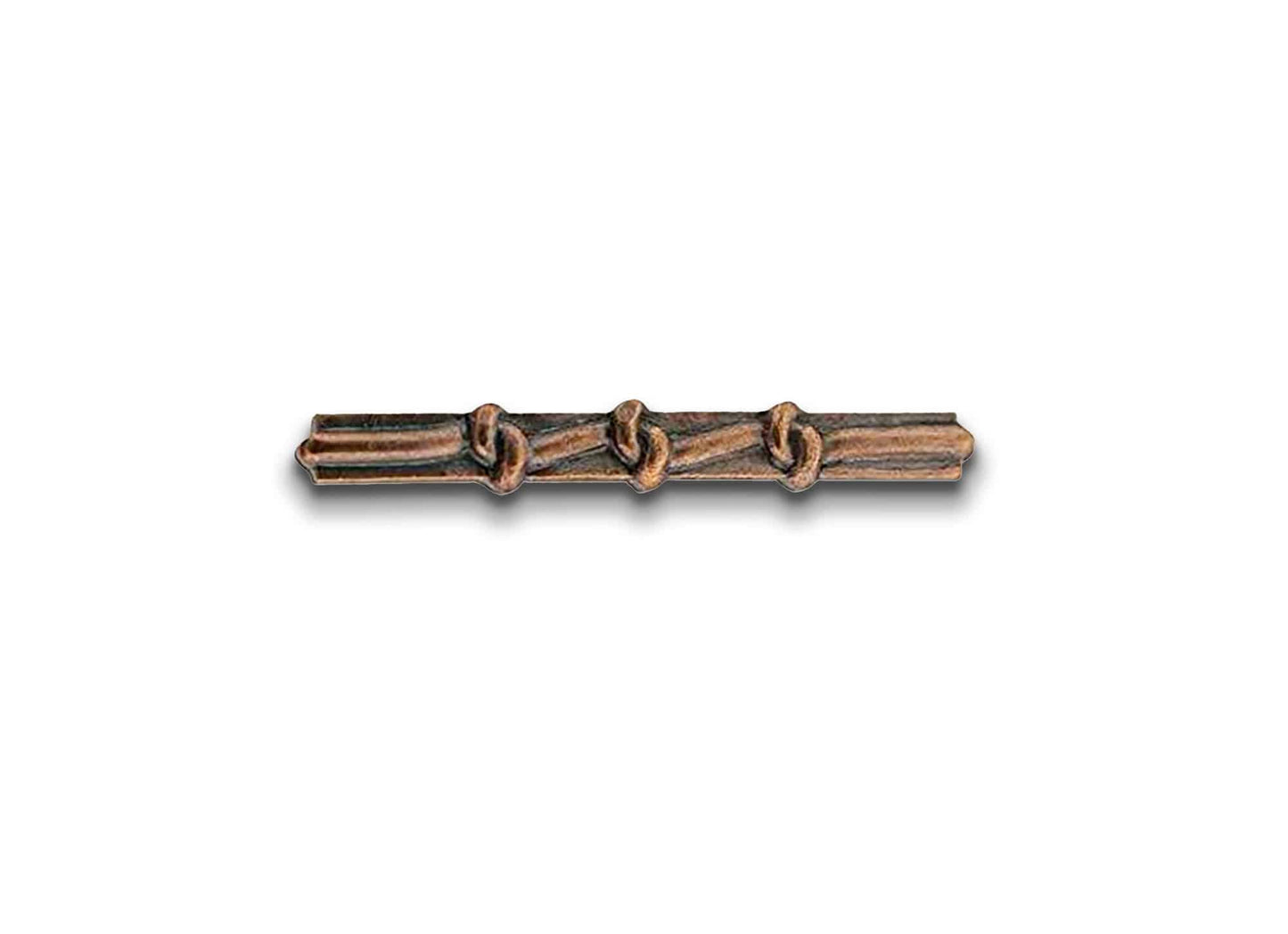 U.S. Army Good Conduct 3 Knot Bronze Ribbon Device
