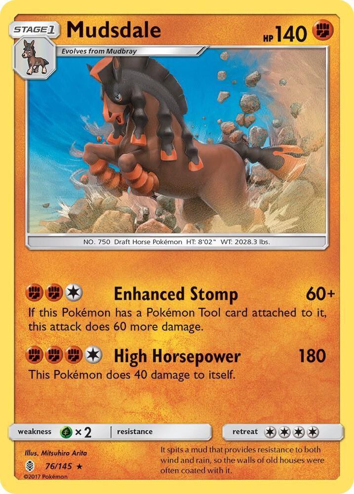 Mudsdale (76/145) [Sun & Moon: Guardians Rising]