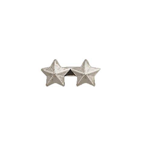 U.S. Army Star 3/16 Double Silver Ribbon Device