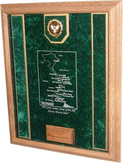 Air Force Awards Display Case.