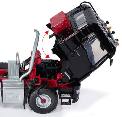 Wiking 077651 1/32 MAN TGS 18.510 4x4 Day Cab, Black