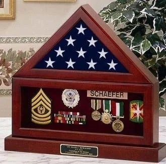 Flag and Pedestal Display Cases - 3'x5' flag