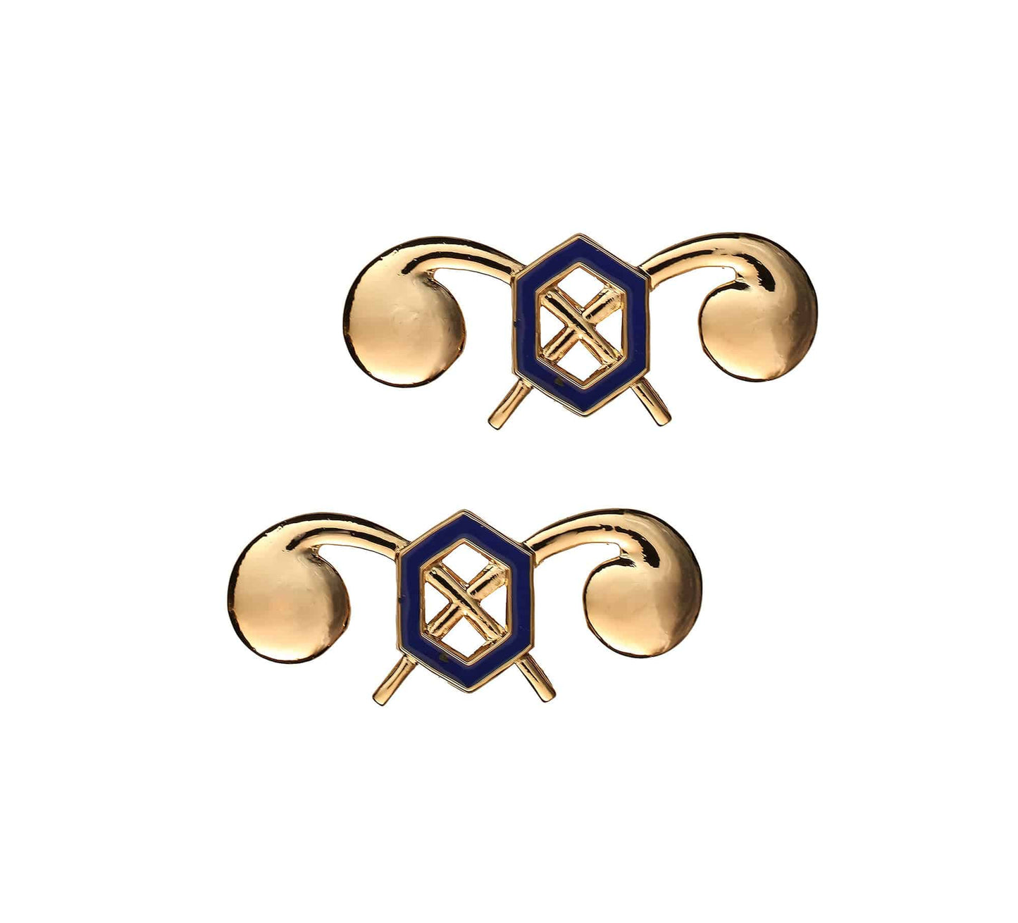 U.S. Army Chemical Officer Branch STA-BRITE® Pin-on (pair)