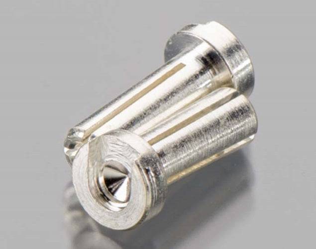 Team Associated 643 Low-Profile Bullet Connectors 4mmx14mm (2)