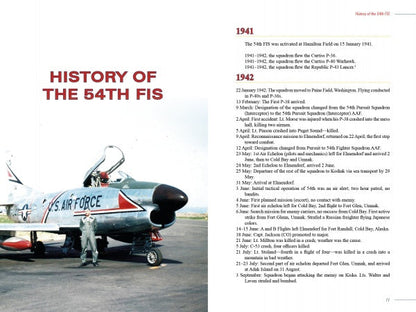 The 54th Fighter-Interceptor Squadron by Schiffer Publishing