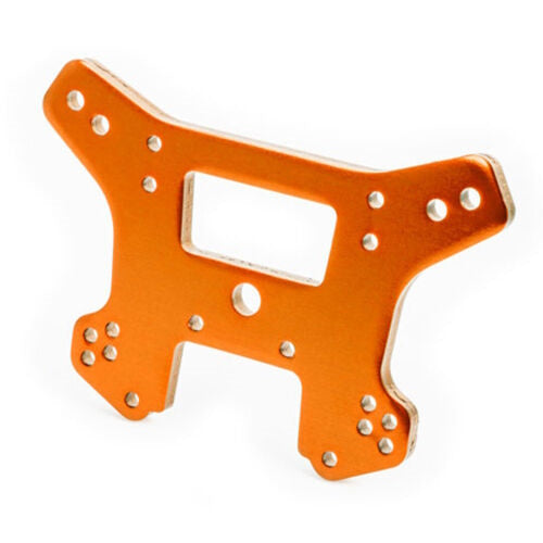 Traxxas 9539T Aluminum Front Shock Tower Orange : Sledge