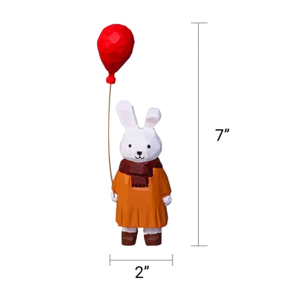 DIY Wooden Bunny Balloon Painting Kit