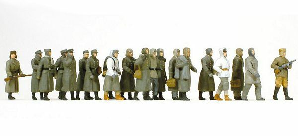 Preiser 16578 HO Scale Military - Soviet Union WWI - Unpainted Figure