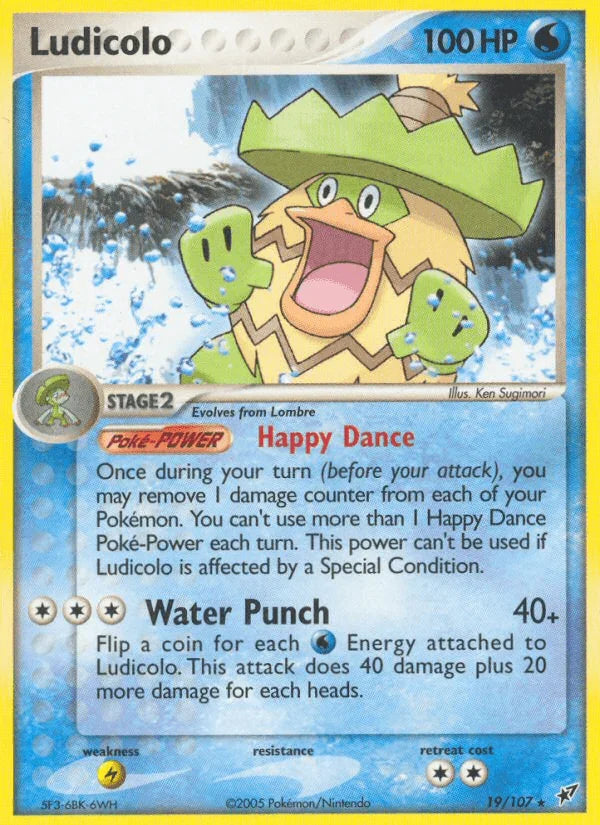 Ludicolo (19/107) [EX: Deoxys]