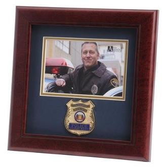 Police Department Medallion Landscape Picture